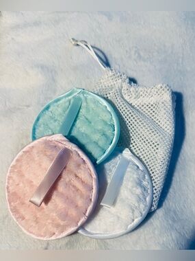 Reusable Double-Sided Makeup Remover Puff Sponges